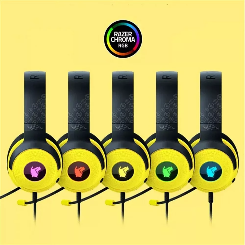 Razer Kraken X V3 USB RGB Pokemon Pikatchu Limited Edition Gaming Headset Razer Kraken X V3 USB RGB Pokemon Pikatchu Limited Edition Gaming Headset
